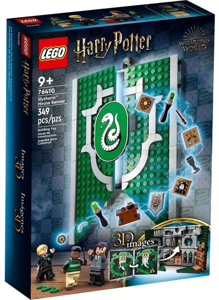 LEGO Конструктор Harry Potter Прапор гуртожитку Слизерин 76410 фото