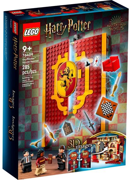 LEGO Конструктор Harry Potter Прапор гуртожитку Ґрифіндор 76409 фото