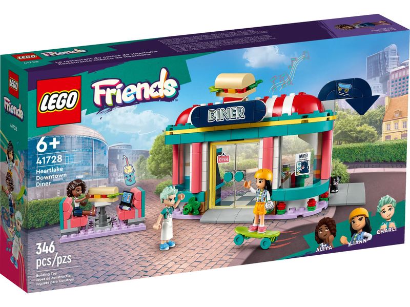 LEGO Friends Конструктор Хартлейк Сіті: ресторанчик в центрі міста 41728 фото