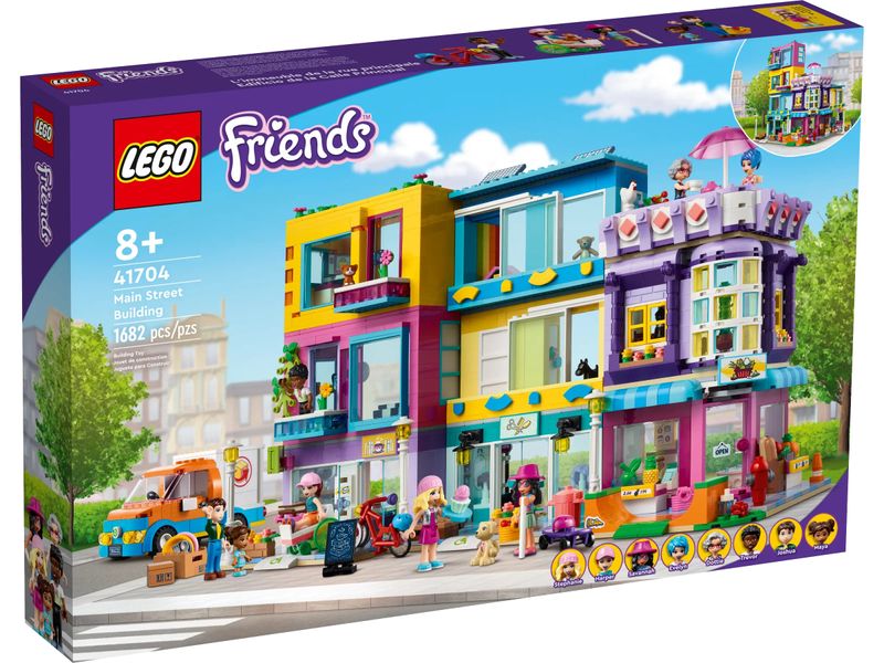 LEGO Friends Конструктор Будинок на центральній вулиці 41704 фото